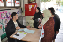 بالصور: إقبال على صناديق الاقتراع في المنطقة وحالة من الترقب تسود اللحظات الأخيرة